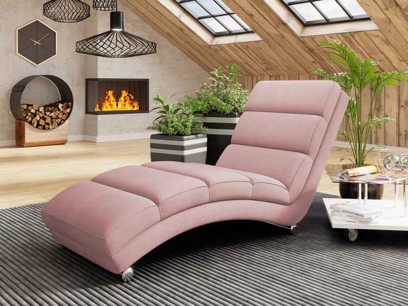 Regalado Liggestol - rosa - Møbler - Stoler & lenestoler - Lenestoler - Liggestol