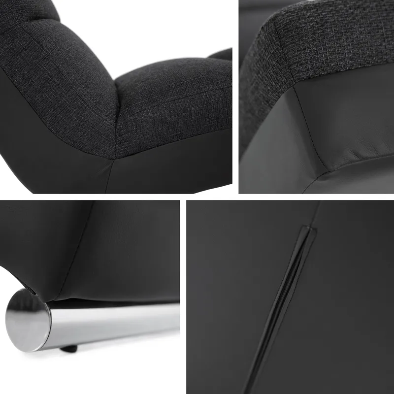 Regalado LiggLenestol - Grå - Møbler - Stoler & lenestoler - Lenestoler - Liggestol