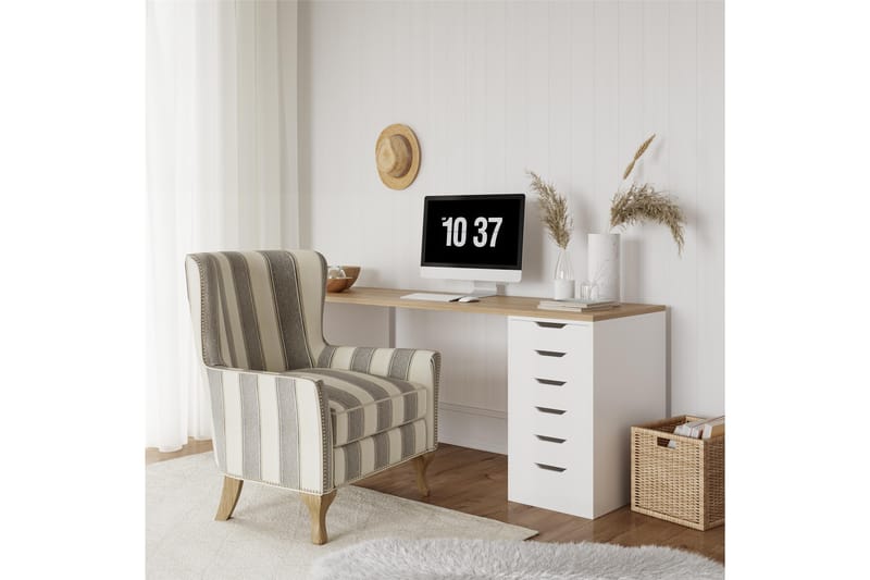 Reva Lenestol Grå - Dorel Home - Møbler - Stoler & lenestoler - Lenestoler