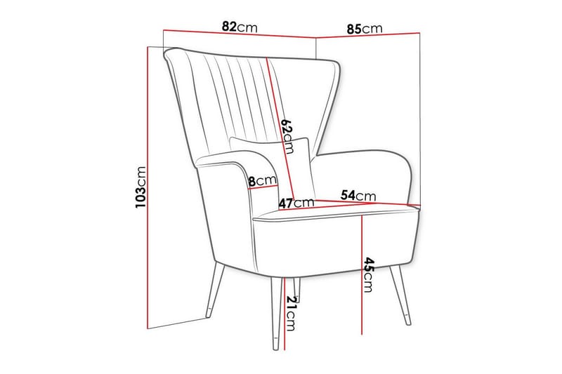 Rushmore Fåtölj beige - Møbler - Stoler & lenestoler - Lenestoler