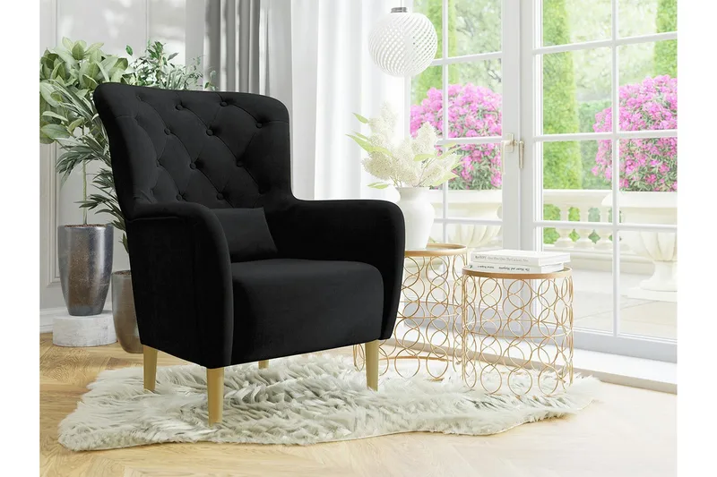 Rushmore Fåtölj Black - Møbler - Stoler & lenestoler - Lenestoler