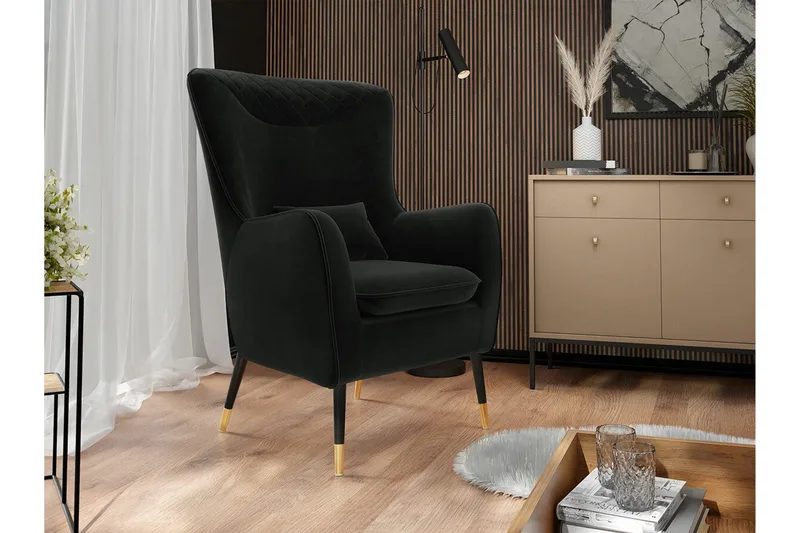 Rushmore Fåtölj Black - Møbler - Stoler & lenestoler - Lenestoler