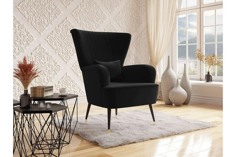 Rushmore Fåtölj Black - Møbler - Stoler & lenestoler - Lenestoler