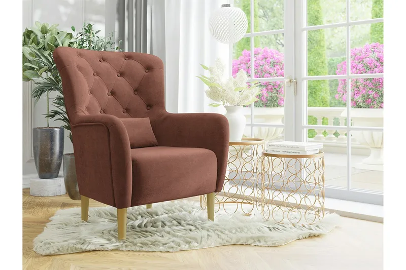 Rushmore Fåtölj Brown - Møbler - Stoler & lenestoler - Lenestoler