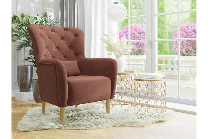 Rushmore Fåtölj Brown - Møbler - Stoler & lenestoler - Lenestoler