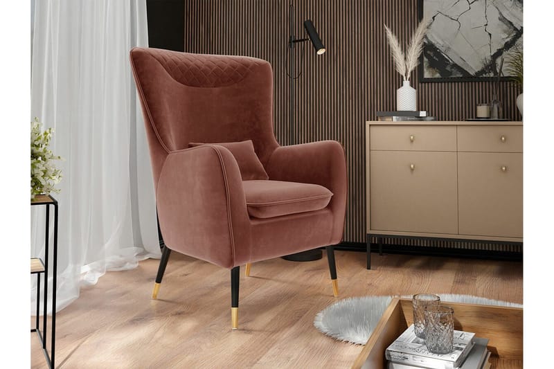 Rushmore Fåtölj Brown/Black - Møbler - Stoler & lenestoler - Lenestoler