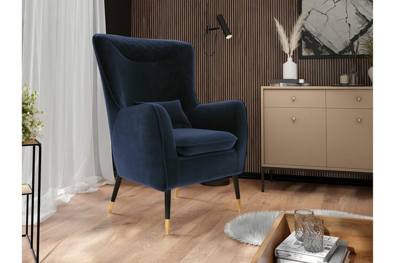 Rushmore Fåtölj Dark blue - Møbler - Stoler & lenestoler - Lenestoler