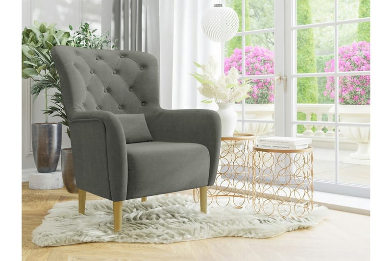 Rushmore Fåtölj Dark grey - Møbler - Stoler & lenestoler - Lenestoler