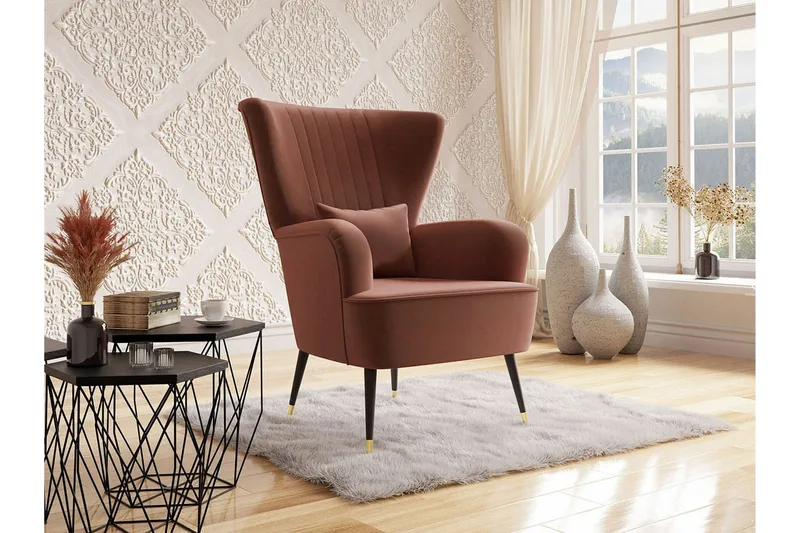 Rushmore Fåtölj Light brown - Møbler - Stoler & lenestoler - Lenestoler