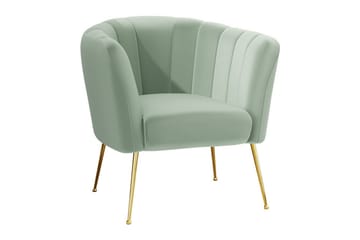 Rushmore Fåtölj Light green/Green/Mint - Møbler - Stoler & lenestoler - Lenestoler