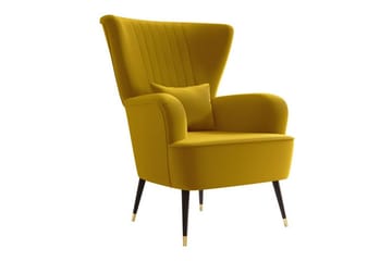 Rushmore Fåtölj Mustard yellow - Møbler - Stoler & lenestoler - Lenestoler