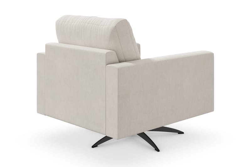 Sabero Lenestol - Beige/Svart - Møbler - Stoler & lenestoler - Lenestoler