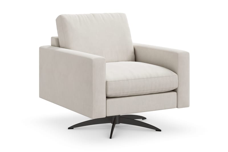 Sabero Lenestol, Beige/Svart