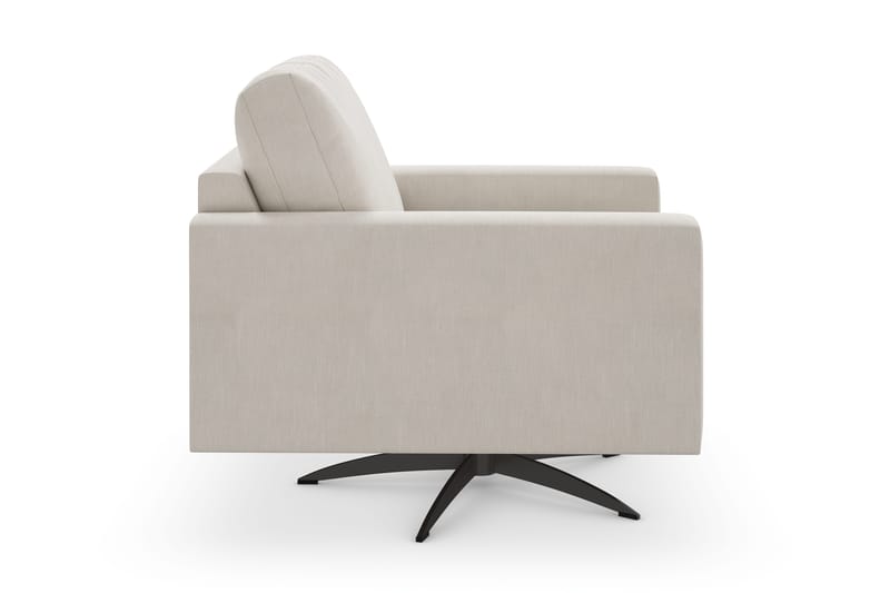 Sabero Lenestol - Beige/Svart - Møbler - Stoler & lenestoler - Lenestoler