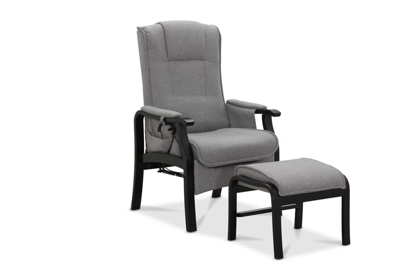 Saika Reclinerstol Elektrisk - Lys grå - Møbler - Stoler & lenestoler - Lenestoler - Recliner & kinostol