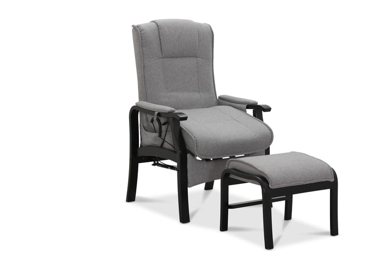 Saika Reclinerstol Elektrisk - Lys grå - Møbler - Stoler & lenestoler - Lenestoler - Recliner & kinostol