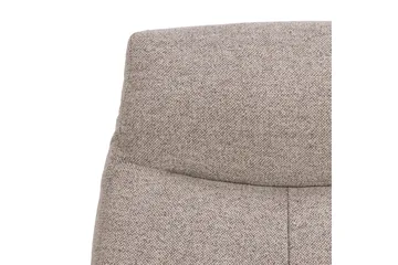 Sakiran Lenestol med avslapningsfunksjon - Beige - Møbler - Stoler & lenestoler - Lenestoler - Lenestol med fotskammel