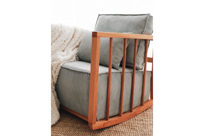 Sallanan Lenestol - Blå - Møbler - Stoler & lenestoler - Gyngestoler