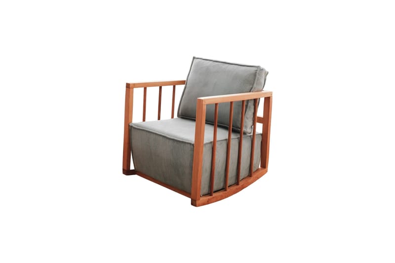 Sallanan Lenestol - Blå - Møbler - Stoler & lenestoler - Gyngestoler