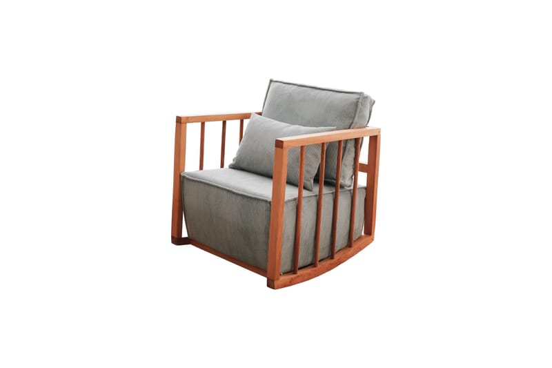 Sallanan Lenestol - Blå - Møbler - Stoler & lenestoler - Gyngestoler