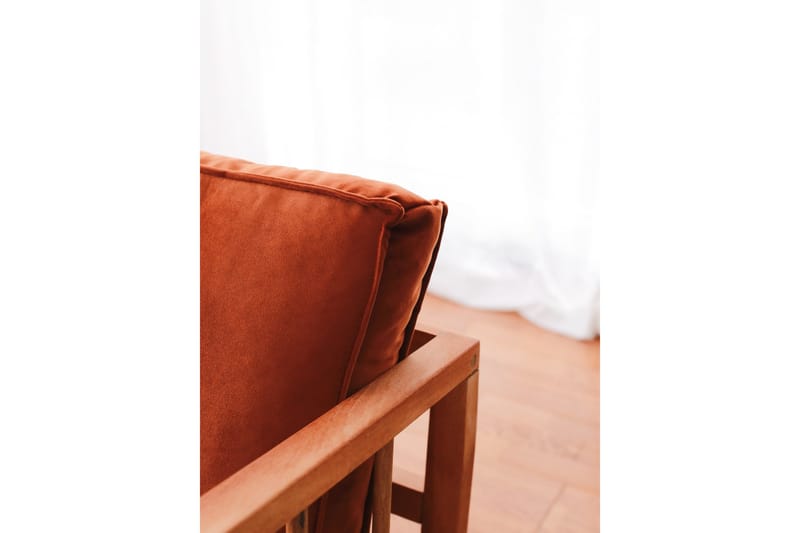 Sallanan Lenestol - Brun - Møbler - Stoler & lenestoler - Gyngestoler