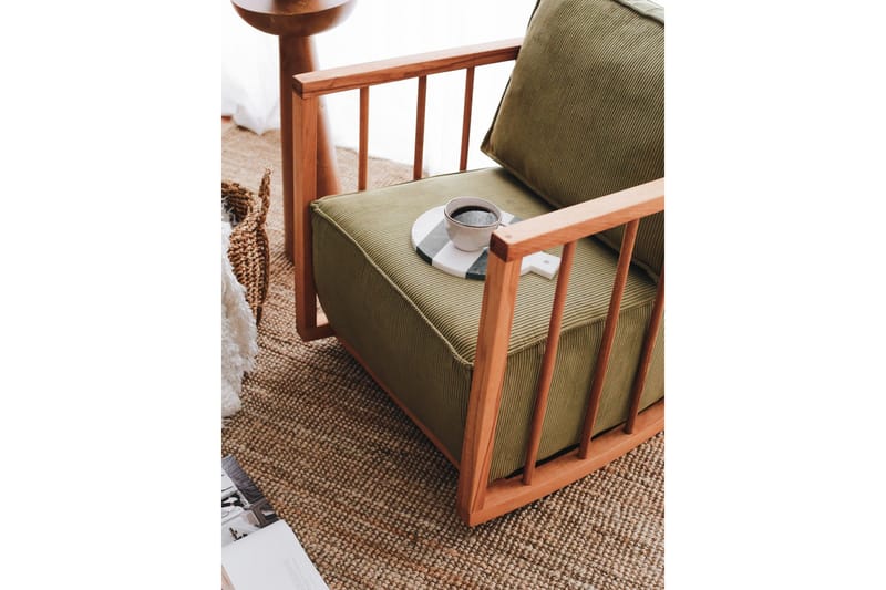 Sallanan Lenestol - Khaki - Møbler - Stoler & lenestoler - Gyngestoler
