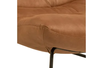 Sammo Loungestol - Brun - Møbler - Stoler & lenestoler - Lenestoler - Lenestol skinn