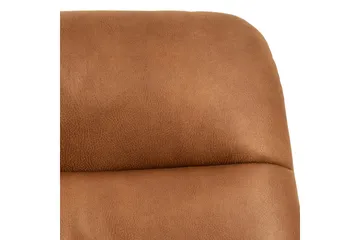 Sammo Loungestol - Brun - Møbler - Stoler & lenestoler - Lenestoler - Lenestol skinn