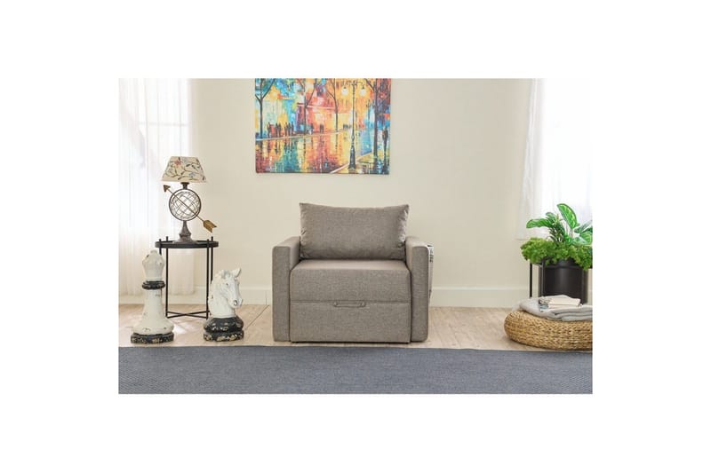 Savra Sovelenestol - Brun - Møbler - Sofaer - Sovesofaer