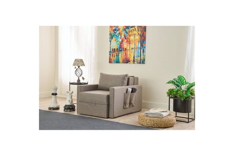 Savra Sovelenestol - Brun - Møbler - Sofaer - Sovesofaer