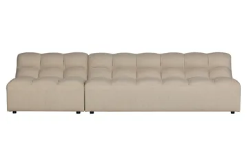 Scharwoude Loungelenestol - Sand - Møbler - Stoler & lenestoler - Lenestoler