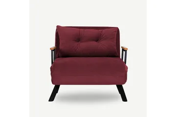 Alfredton Sovelenestol 175x60 cm - Rød - Møbler - Stoler & lenestoler - Lenestoler - Sovestol