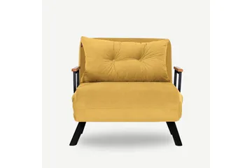 Alfredton Sovelenestol 175x60 cm - Sennepsgul - Møbler - Stoler & lenestoler - Lenestoler - Sovestol