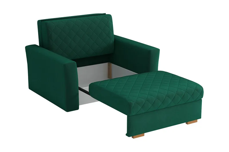 Bensbyn Sovelenestol - Grå - Møbler - Stoler & lenestoler - Lenestoler - Sovestol