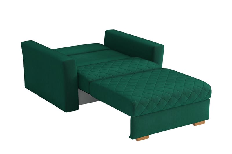 Bensbyn Sovelenestol Rutemønster - Fløyel/Svart - Møbler - Stoler & lenestoler - Lenestoler - Sovestol