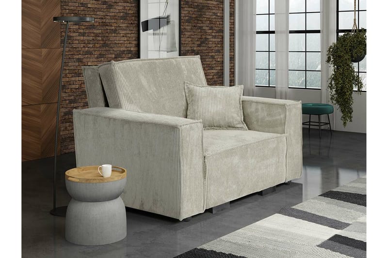 Denegal Bäddfåtölj beige - Møbler - Stoler & lenestoler - Lenestoler - Sovestol