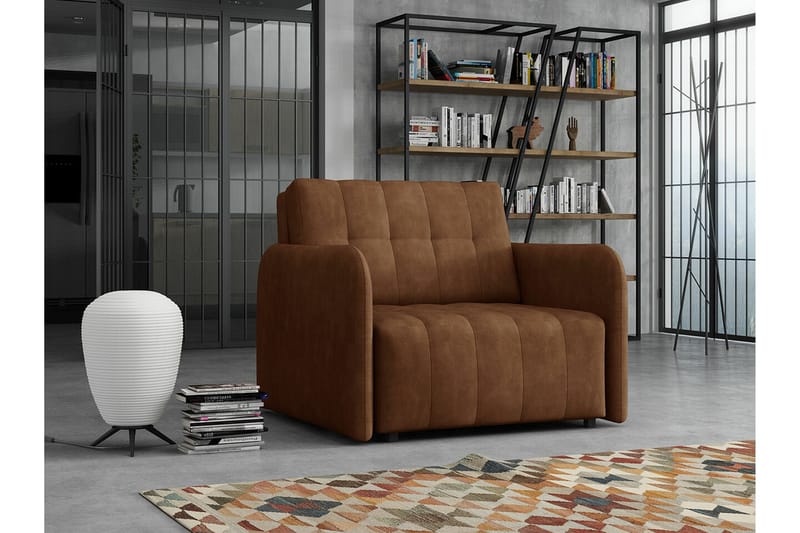 Denegal Bäddfåtölj Bronze||Dark brown - Møbler - Stoler & lenestoler - Lenestoler - Sovestol