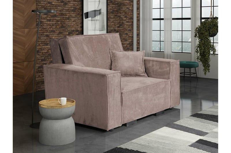 Denegal Bäddfåtölj Brown - Møbler - Stoler & lenestoler - Lenestoler - Sovestol