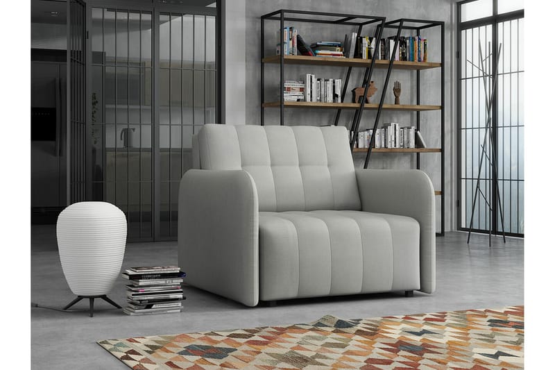 Denegal Bäddfåtölj Light grey/Dark grey - Møbler - Stoler & lenestoler - Lenestoler - Sovestol