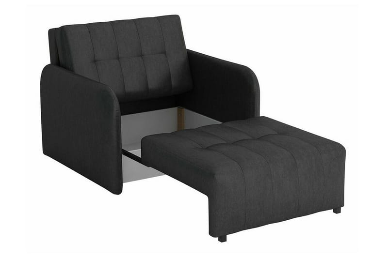 Denegal Bäddfåtölj NO_BRAND Dark grey - Møbler - Stoler & lenestoler - Lenestoler - Sovestol