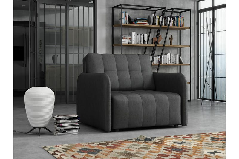 Denegal Bäddfåtölj NO_BRAND Dark grey - Møbler - Stoler & lenestoler - Lenestoler - Sovestol
