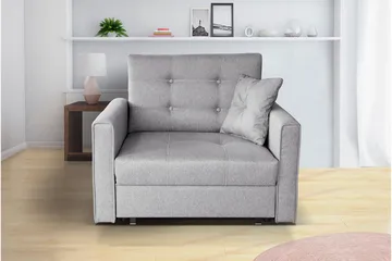Hemmingsberga Sofa - Grå - Møbler - Stoler & lenestoler - Lenestoler - Sovestol