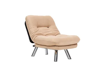 Kingaroy Sovelenestol 110x70 cm - Beige - Møbler - Stoler & lenestoler - Lenestoler - Sovestol