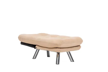 Kingaroy Sovelenestol 110x70 cm - Beige - Møbler - Stoler & lenestoler - Lenestoler - Sovestol