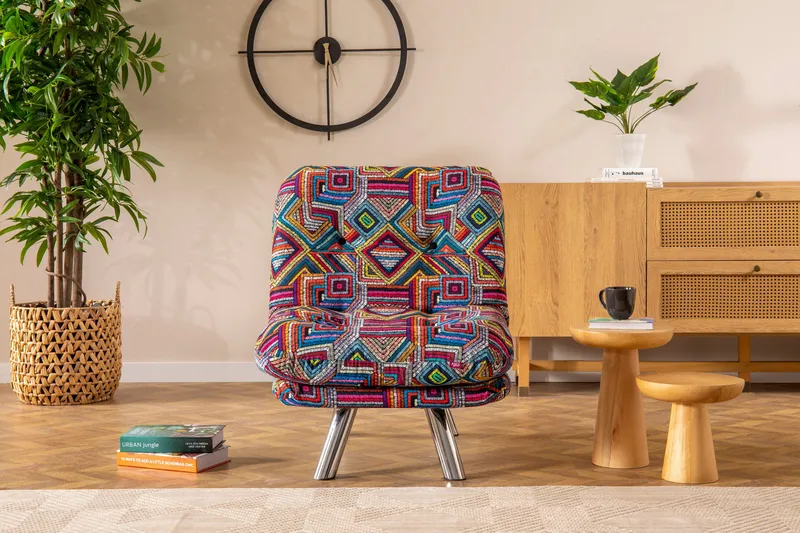 Kingaroy Sovelenestol 110x70 cm - Flerfarget - Møbler - Stoler & lenestoler - Lenestoler - Sovestol