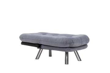 Kingaroy Sovelenestol 110x70 cm - Grå - Møbler - Stoler & lenestoler - Lenestoler - Sovestol