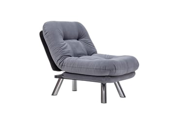 Kingaroy Sovelenestol 110x70 cm - Grå - Møbler - Stoler & lenestoler - Lenestoler - Sovestol