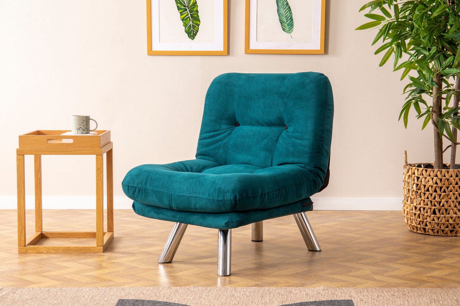 Kingaroy Sovelenestol 110x70 cm - Grønn - Møbler - Stoler & lenestoler - Lenestoler - Sovestol