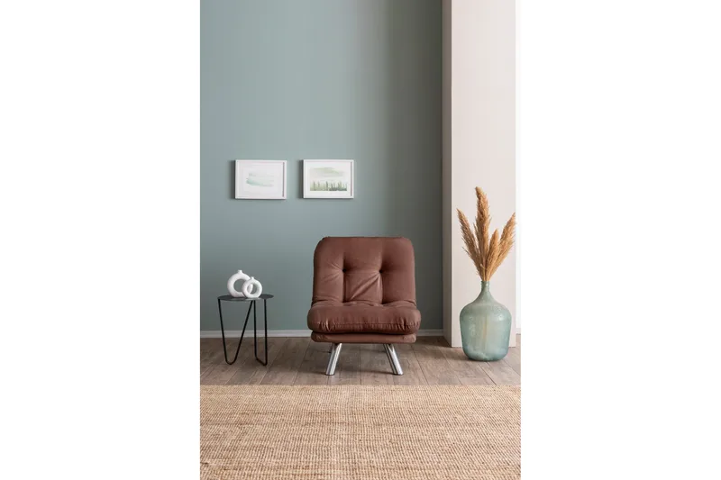 Kingaroy Sovelenestol - Lyse brun - Møbler - Stoler & lenestoler - Lenestoler - Sovestol