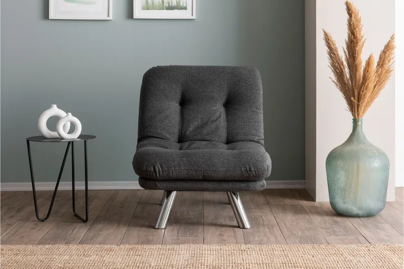 Kingaroy Sovelenestol - Mørkegrå - Møbler - Stoler & lenestoler - Lenestoler - Sovestol